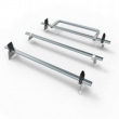 Peugeot Bipper Aero-Tech 3 bar roof rack + load stops + rear roller (AT62LS+A30)