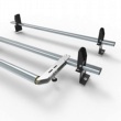 Connect LWB L2 - 2 bar roof rack with roller and loadstops 2014 onwards current model van (AT118LS+A30)