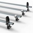 Connect LWB L2 - 4 bar roof rack with loadstops 2014 onwards current model van (AT122LS)