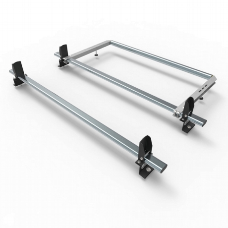 Ford Transit Aero-Tech 2 bar roof rack with rear roller and load stops (AT123LS+A30)