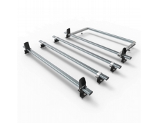 Ford Transit (not Custom) Aero-Tech 4 bar roof rack with rear roller and load stops (AT125LS+A30)