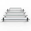 Volkswagen VW Transporter T5 & T6  4 bar roof rack + stops + roller 2004 onwards  (AT22LS+A30)