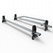 Citroen Dispatch Aero-Tech 2 bar roof rack - load stops - rear roller 2016 onwards model (AT127LS+A30)