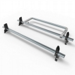 Citroen Dispatch Aero-Tech 2 bar roof rack - load stops - rear roller 2016 onwards model (AT127LS+A30)