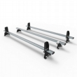 Citroen Dispatch Aero-Tech 3 bar roof rack - load stops 2016 onwards  model (AT128LS)