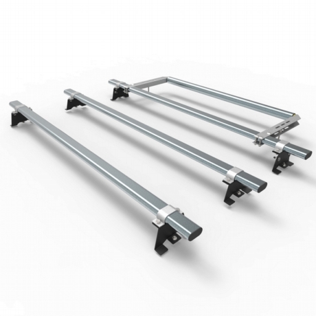 Peugeot Expert 3 bar roof rack - rear roller 2016 onwards model (AT128+A30)