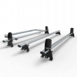 Peugeot Expert Aero-Tech 3 bar roof rack - load stops - rear roller 2016 onwards model (AT128LS+A30)