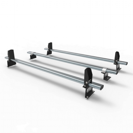 Fiat Doblo L1 Aero-Tech 3 bar roof rack  load stops 2010 to 2022 model (AT502LS)