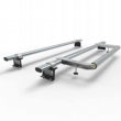 Fiat Doblo L1 L2 Aero Tech 2 bar roof rack rear roller 2010 onwards model (AT101+A30)