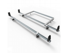 Volkswagen Crafter Aero-Tech 2 Bar Roof Rack System with Load Stops and Rear Roller 2006-2017 (AT40LS+A30)