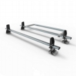 NISSAN NV400 Aero-Tech 2 bar roof rack with load stops and roller 2010-present L2 L3 model - AT81LS+A30