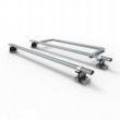 Vauxhall Movano Aero-Tech 2 bar roof rack with roller 2010 to 2021 L2 L3 model - AT81+A30