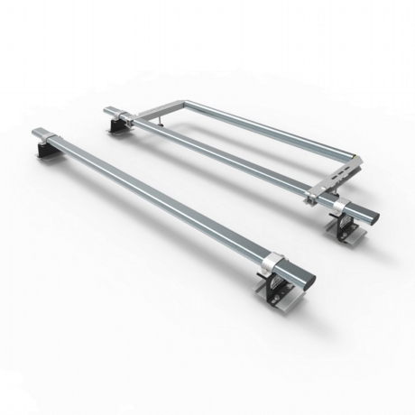 Vauxhall Movano Aero-Tech 2 bar roof rack with roller 2010 to 2021 L2 L3 model - AT81+A30