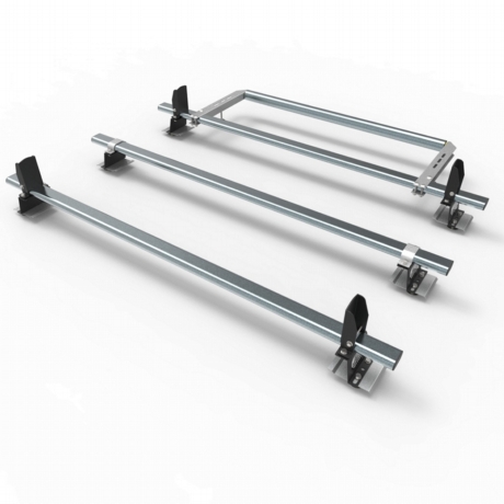 Renault Master Aero-Tech 3 bar roof rack with load stops and roller 2010-present L2 L3 model - AT82LS+A30