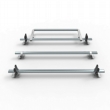 Renault Master Aero-Tech 3 bar roof rack with load stops and roller 2010-present L2 L3 model - AT82LS+A30