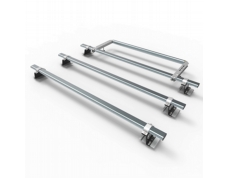 Vauxhall Movano Aero-Tech 3 bar roof rack with roller 2010 to 2021 L2 L3 model - AT82+A30