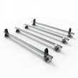 Nissan NV400 Aero-Tech 4 bar roof rack with load stops 2010-present L2 & L3 model - AT83LS