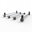 Nissan NV400 Aero-Tech 4 bar roof rack with load stops 2010-present L2 & L3 model - AT83LS