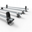 Nissan NV400 Aero-Tech 4 bar roof rack with load stops 2010-present L2 & L3 model - AT83LS