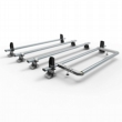 Nissan NV400 Aero-Tech 4 bar roof rack with load stops and roller 2010-present L2 & L3 model - AT83LS+A30