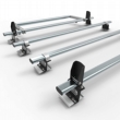 Nissan NV400 Aero-Tech 4 bar roof rack with load stops and roller 2010-present L2 & L3 model - AT83LS+A30