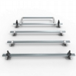 Nissan NV400 Aero-Tech 4 bar roof rack with load stops and roller 2010-present L2 & L3 model - AT83LS+A30