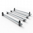 Renault Master Aero-Tech 4 bar roof rack with load stops 2010 to 2024 L2 & L3 model - AT83LS
