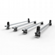 Renault Master Aero-Tech 4 bar roof rack with load stops 2010 to 2024 L2 & L3 model - AT83LS
