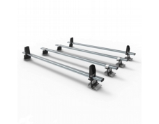 Vauxhall Movano Aero-Tech 4 bar roof rack with load stops 2010 to 2021 L2 & L3 model - AT83LS