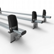 Citroen Relay Aero-Tech 3 bar roof rack + load stops (AT25LS)