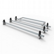 Citroen Relay Aero-Tech 3 bar roof rack + load stops + rear roller 2006-present model  (AT25LS+A30)