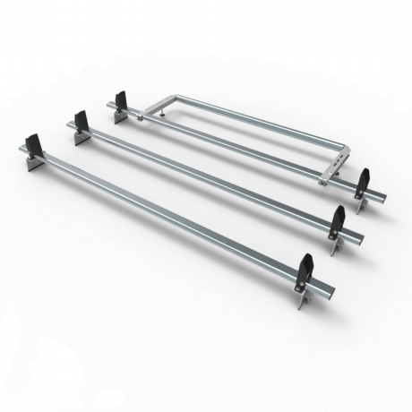 Peugeot Boxer Aero-Tech 3 bar roof rack + load sops + rear roller (AT25LS+A30)