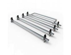 Peugeot Boxer Aero-Tech 4 bar roof bar + load stops + rear roller 2006-present model (AT98LS+A30)