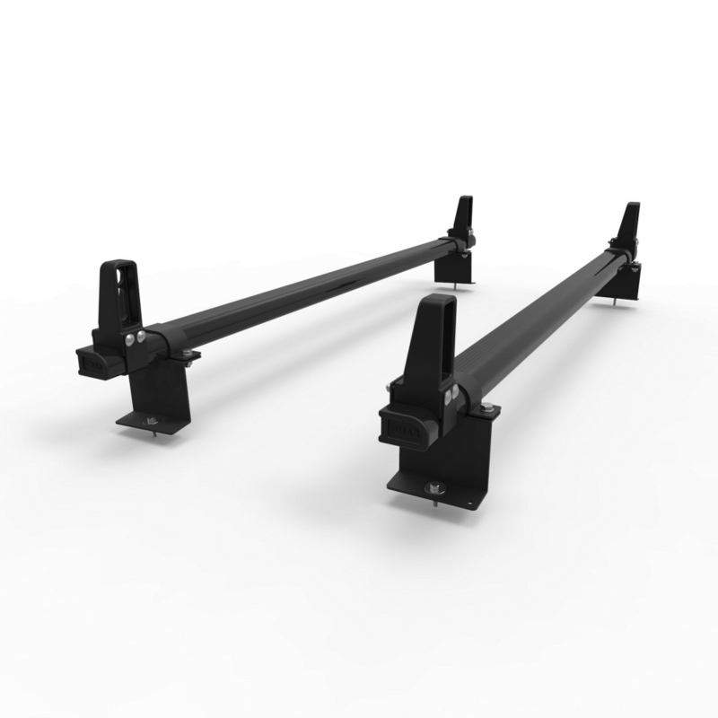 Aluminium Ford Connect Roof Rack LWB 2014 On "Stealth" 2 bar Load Stops