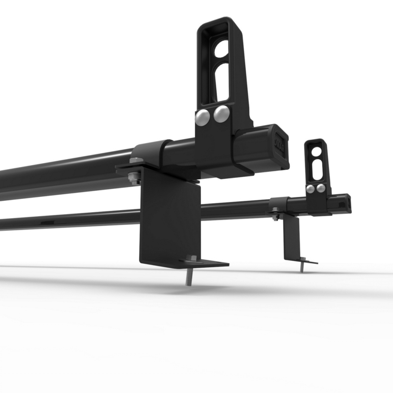 Aluminium Ford Connect Roof Rack LWB 2014 On "Stealth" 2 bar Load Stops