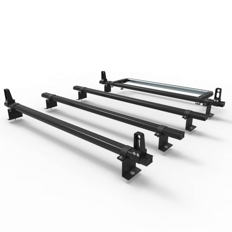 Aluminium Ford Connect Roof Rack LWB 2014 On "Stealth" 4 bar with load