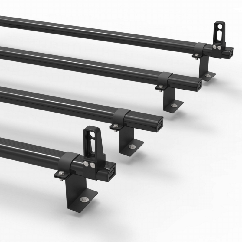 Aluminium Ford Connect Roof Rack SWB 2014 On "Stealth" 4 bar Load Stops