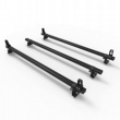 Aluminium Ford Transit Roof Rack Aero-Pro 3 bar Load Stops 2014 Onwards (DM124LS)