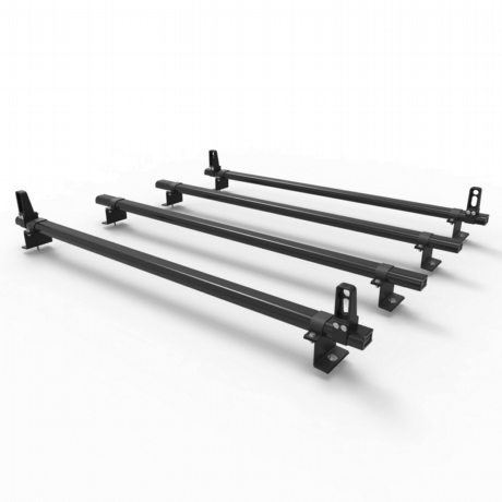 Aluminium Ford Transit Roof Rack Aero-Pro 4 bar Load Stops 2014 Onwards (DM125LS)