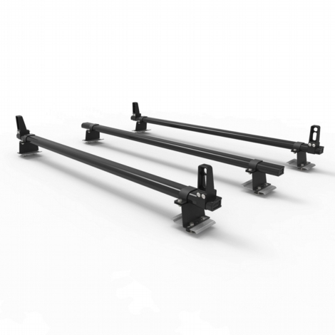 Aluminium Nissan NV400 Roof Rack Aero-Pro 3 bar Load Stops 2010 On model (DM82LS)