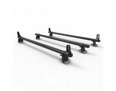 Aluminium Nissan NV400 Roof Rack Aero-Pro 3 bar Load Stops 2010 On model (DM82LS)