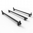 Aluminium Nissan NV400 Roof Rack Aero-Pro 3 bar Load Stops 2010 On model (DM82LS)