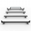 Aluminium Renault Master Roof Rack LWB Aero-Pro 4 bar load stops and roller 2010 to 2024 model (DM83LS+A30)
