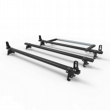 Citroen Dispatch Roof Rack Bars 2016 onwards Stealth 3 bar with stops and roller (DM128LS+A30)