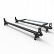 Citroen Dispatch Roof Rack bars 2016 onwards ALUMINIUM Stealth 2 bar Load Stops and Rear Roller (DM127LS+A30)