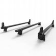 Fiat Doblo Roof Rack Stealth ALUMINIUM 3 bar Load Stops 2010 to 2022 model (DM502LS)