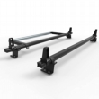 Ford Custom 2013 to 2023 Roof Rack Aluminium Stealth 2 bar with load stops & roller (DM85LS+A30)