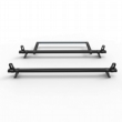 Ford Custom 2013 to 2023 Roof Rack Aluminium Stealth 2 bar with load stops & roller (DM85LS+A30)