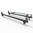 Mercedes Vito Roof Rack Aluminium Stealth 2 bar with load stops & roller (DM69LS+A30)