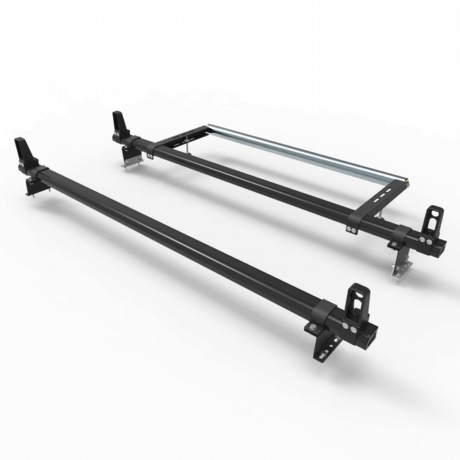 Mercedes Vito Roof Rack Aluminium Stealth 2 bar with load stops & roller (DM69LS+A30)